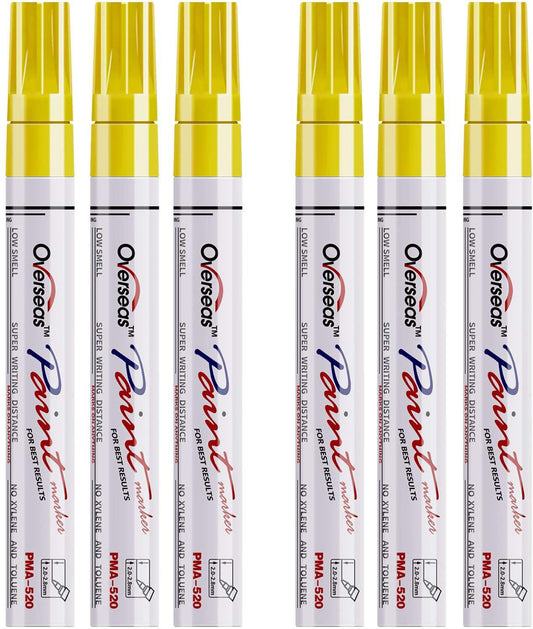 Tyre Permanent Paint Marker - Yellow