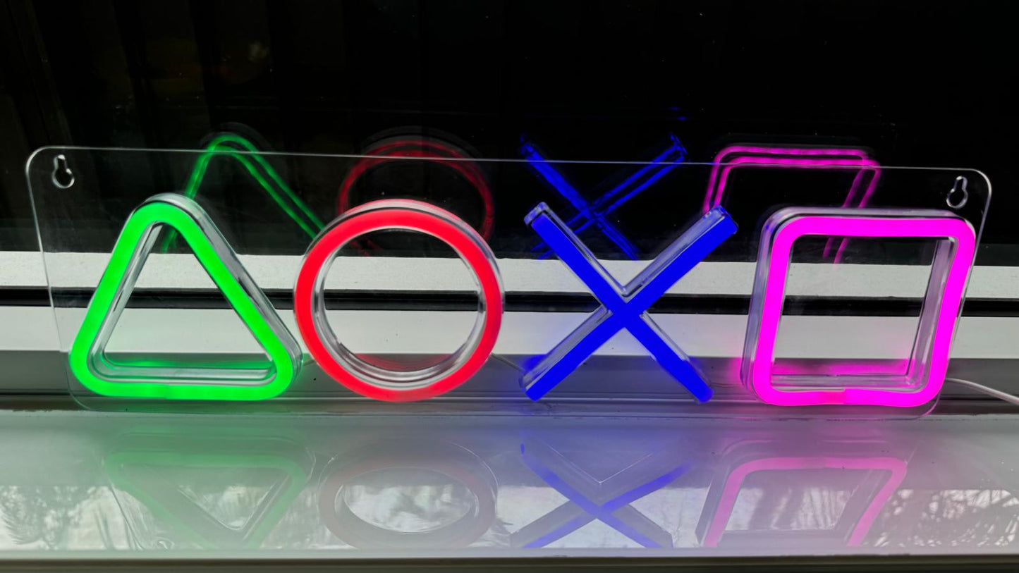Sony PlayStation LED Sign Neon Light