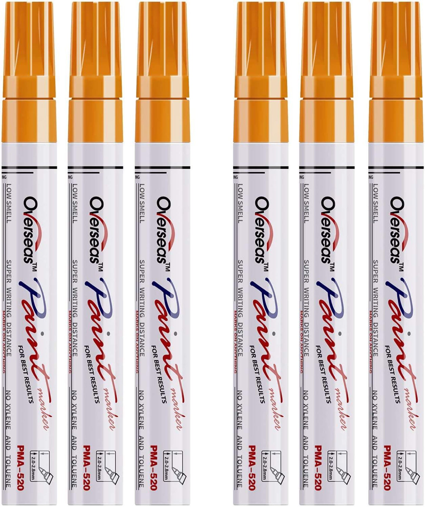 Tyre Permanent Paint Marker - Orange