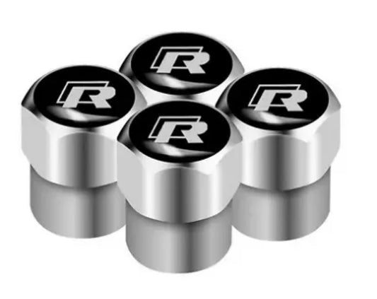 VW R Valve Caps