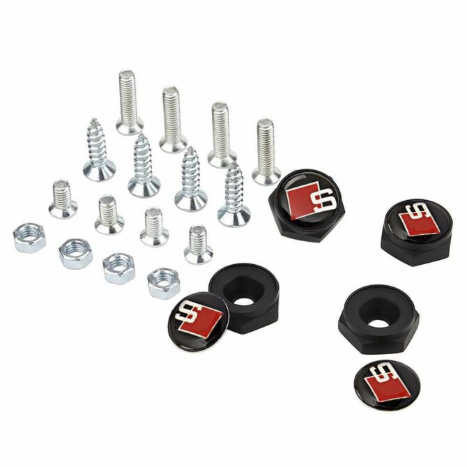 Audi S-line License Plate Screws