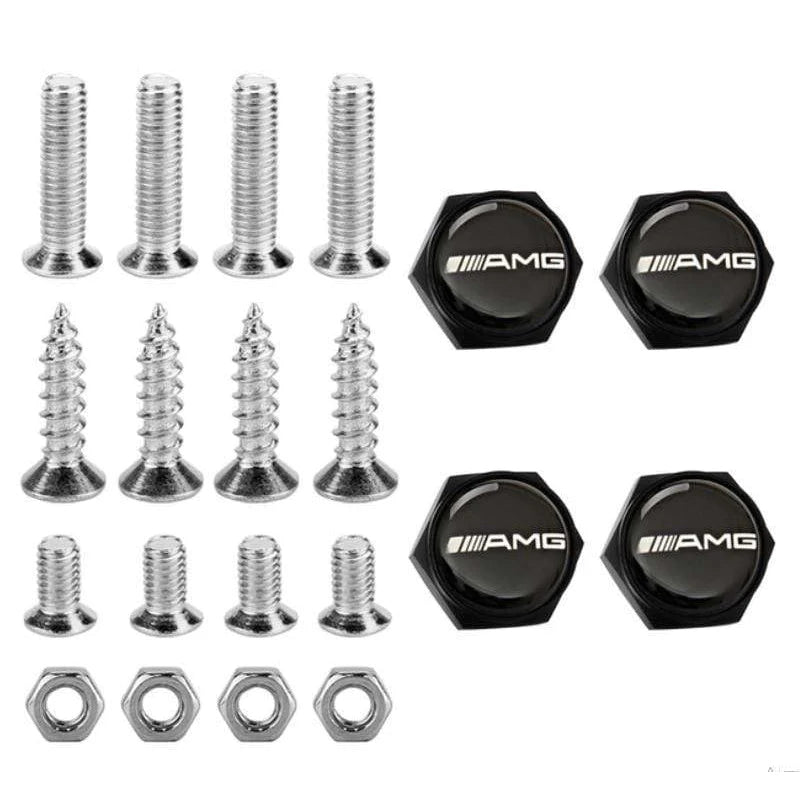 Mercedes AMG License Plate Screws