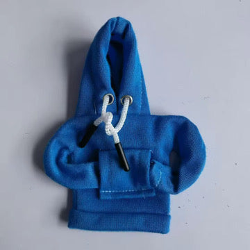 Car Decor Mini Hoodie Shift Knob Cover - Universal Fit - Blue