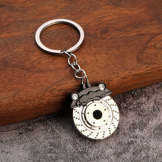 Brake Disc & Caliper Keyring - Black