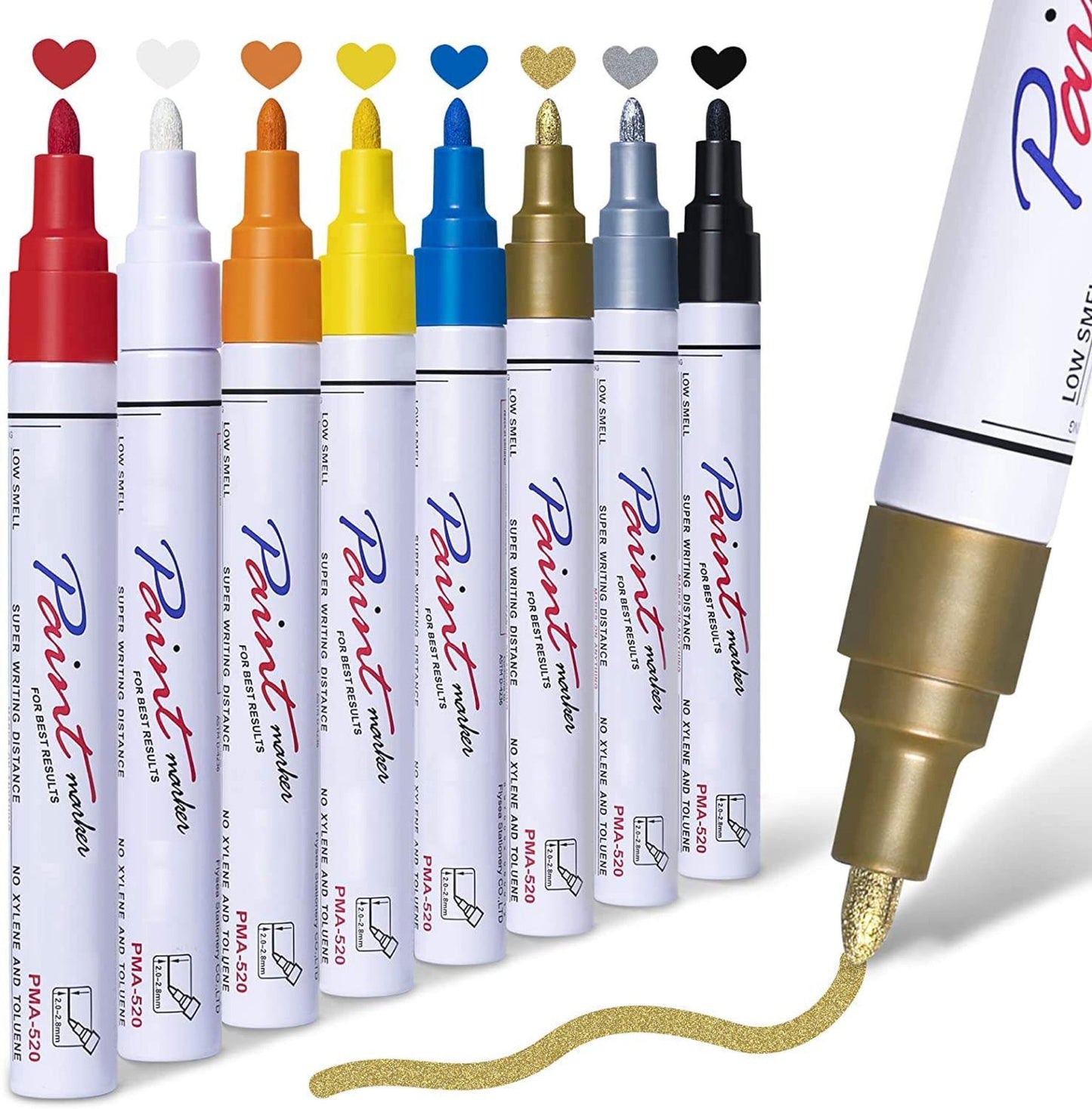 Tyre Permanent Paint Marker - White