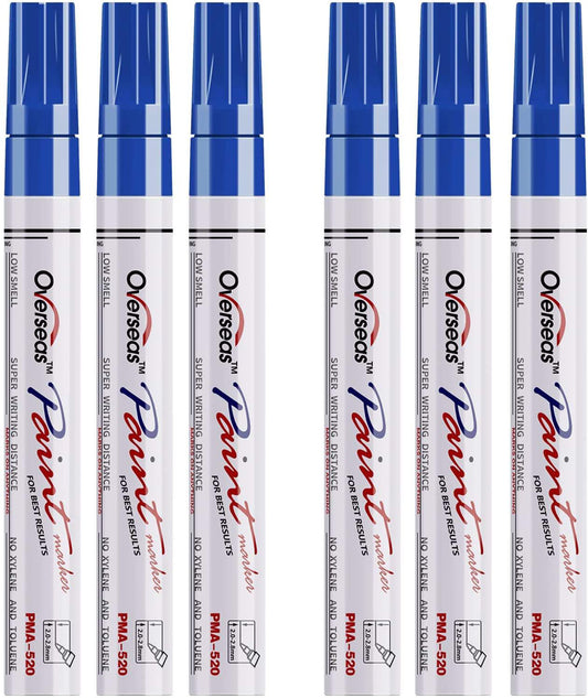 Tyre Permanent Paint Marker - Blue