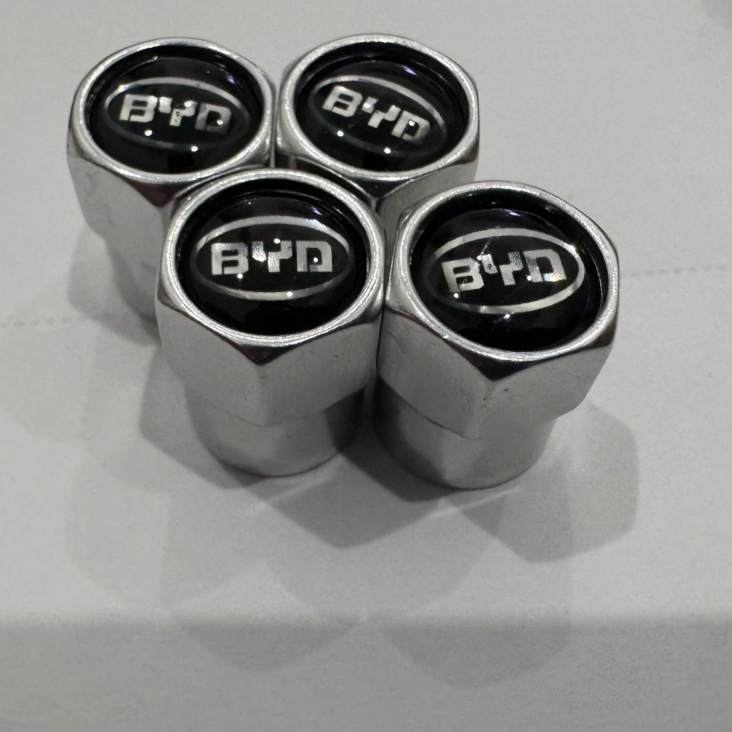 BYD Valve Caps - Silver