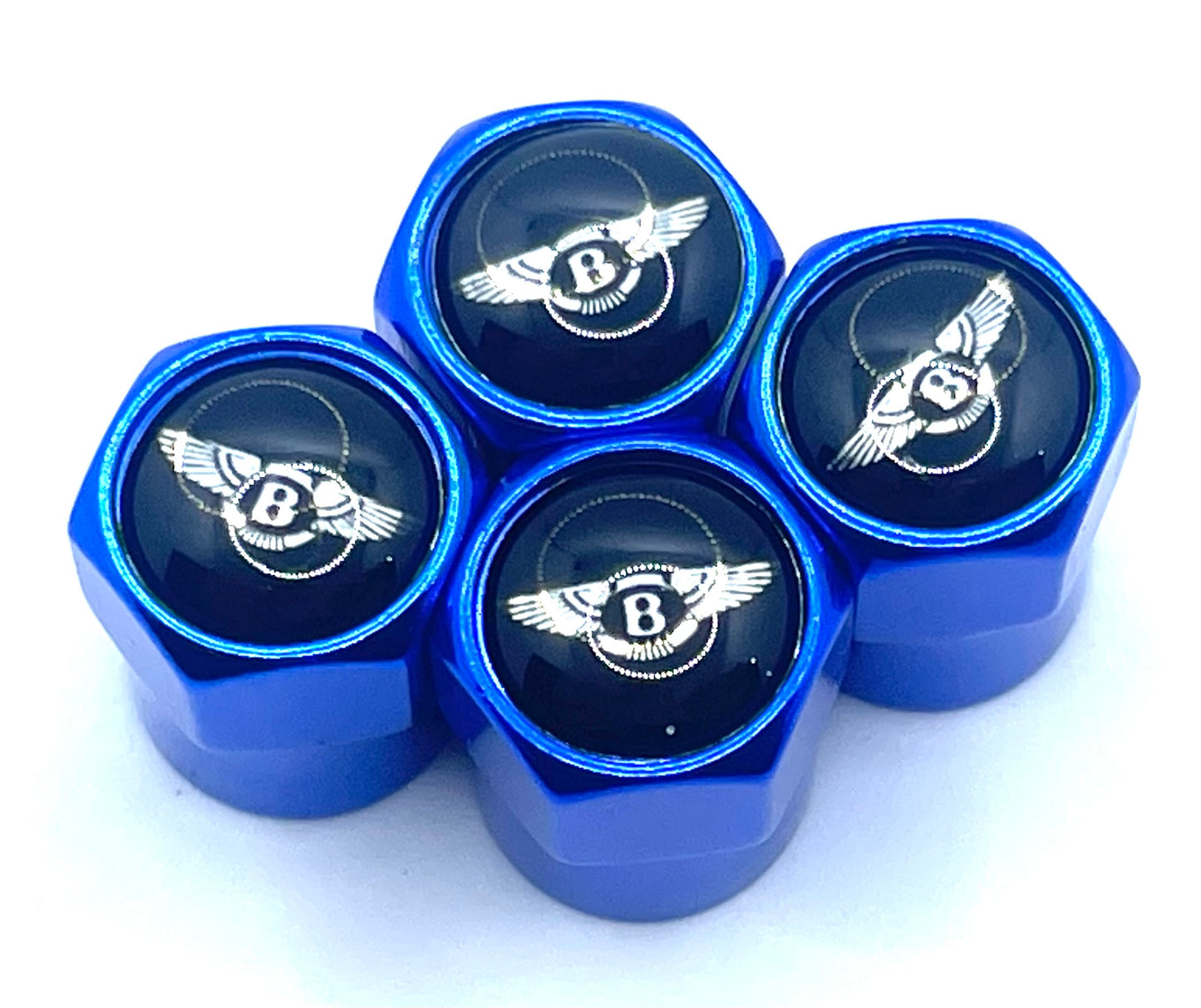 Bentley Valve Caps - Blue