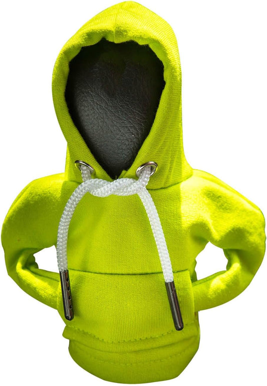 Car Decor Mini Hoodie Shift Knob Cover - Universal Fit - Green