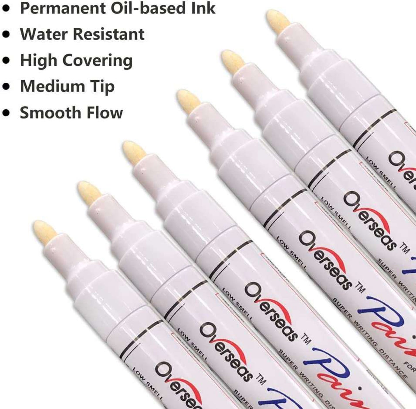 Tyre Permanent Paint Marker - White