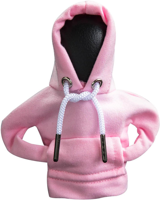 Car Decor Mini Hoodie Shift Knob Cover - Universal Fit - Pink