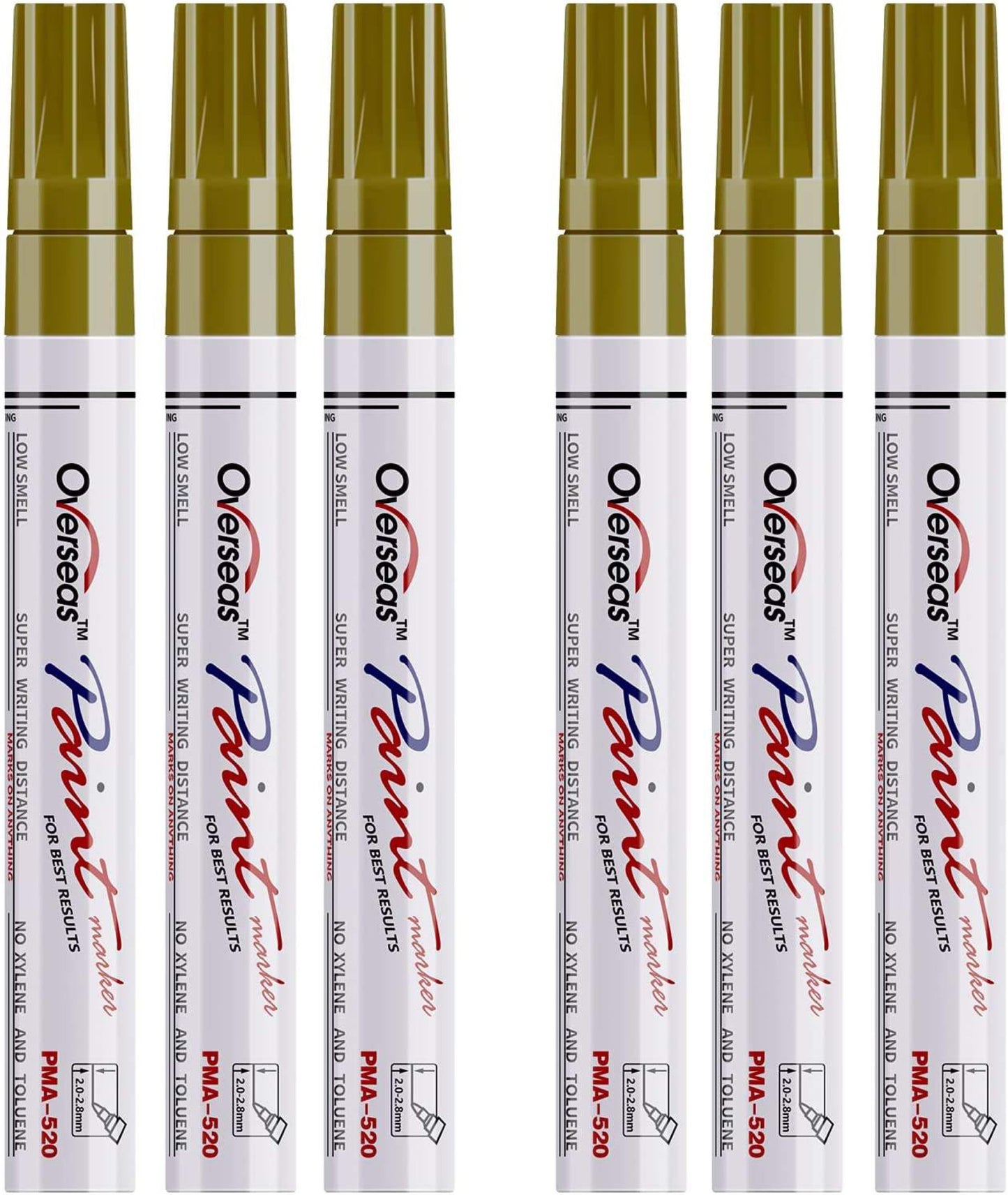 Tyre Permanent Paint Marker - Gold