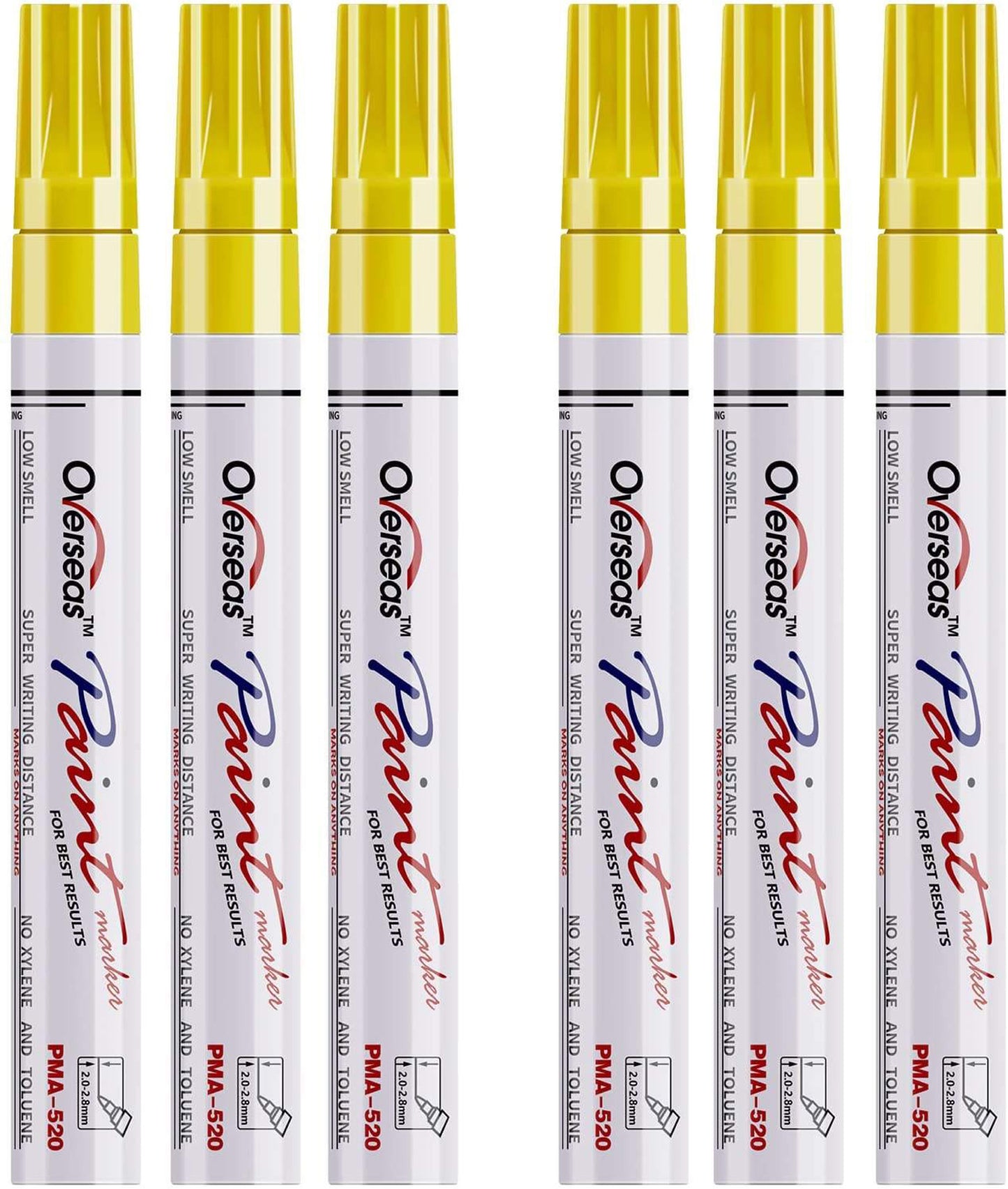 Tyre Permanent Paint Marker - Yellow