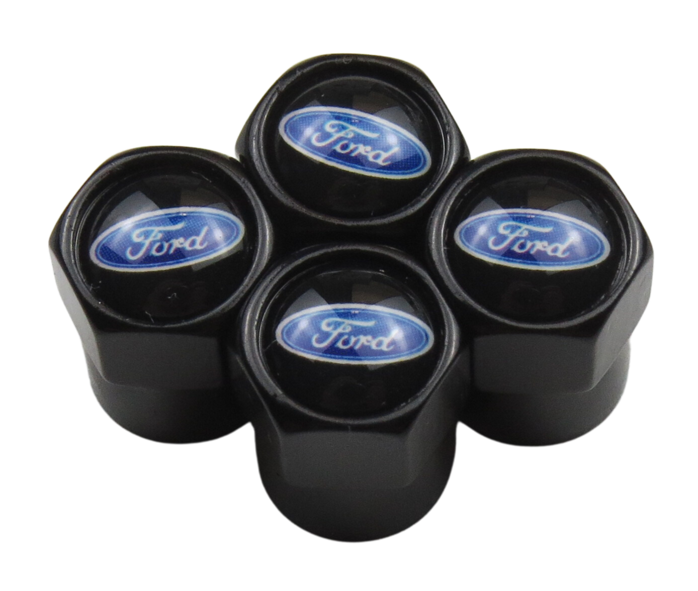 Ford Valve Caps - Black