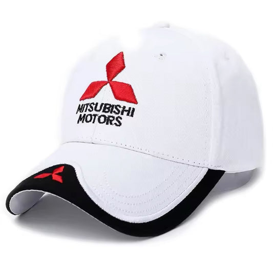 Mitsubishi Hat (White)