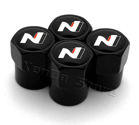 Hyundai N/N-Line Valve Caps - Black