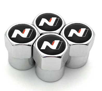 Hyundai N/N-Line Valve Caps - Silver
