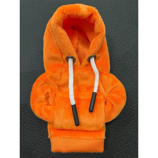 Car Decor Mini Hoodie Shift Knob Cover - Universal Fit - Orange