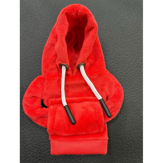 Car Decor Mini Hoodie Shift Knob Cover - Universal Fit - Red