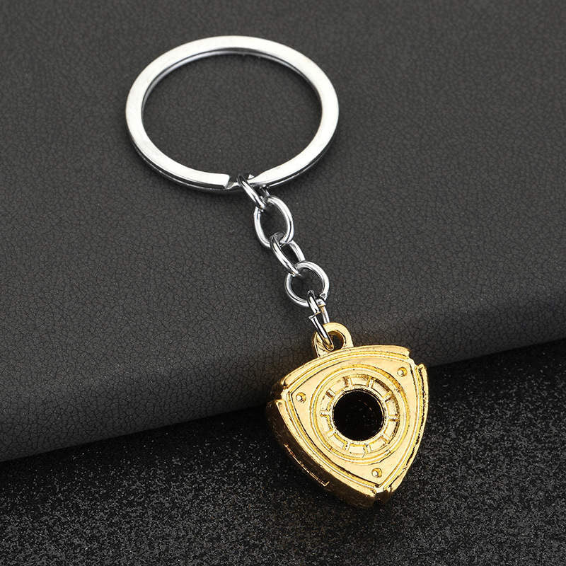 Rotary Key Ring - Gold