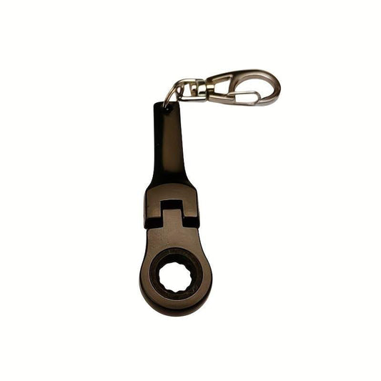 Ratchet Black 10mm key ring
