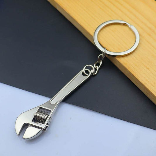 Wrench 10mm Keyring - Silver