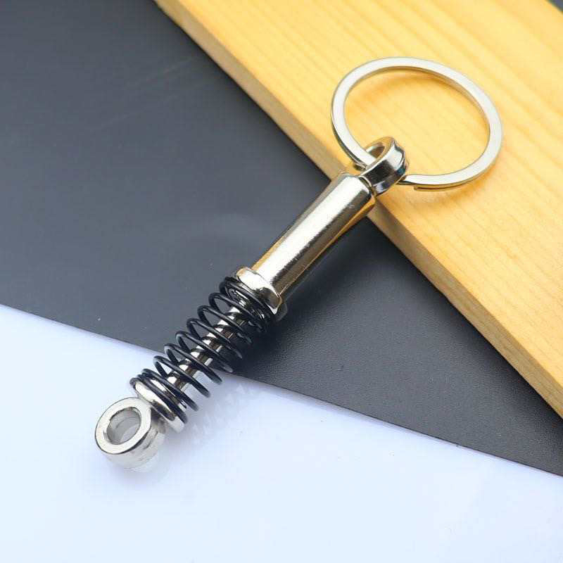 Shock Absorber Keyring - Black