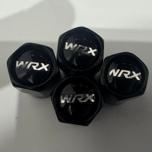 Subaru WRX Valve Caps - Black