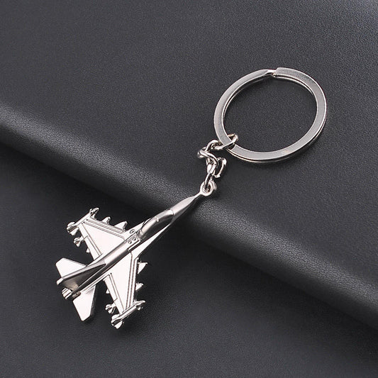 Fighter Plane Keyring