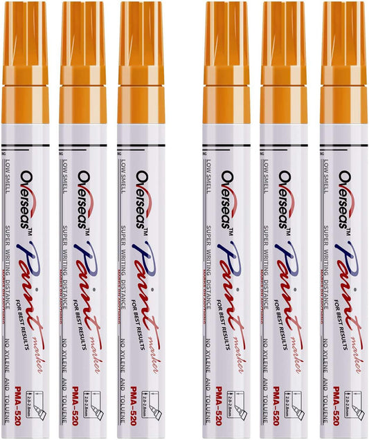 Tyre Permanent Paint Marker - Orange