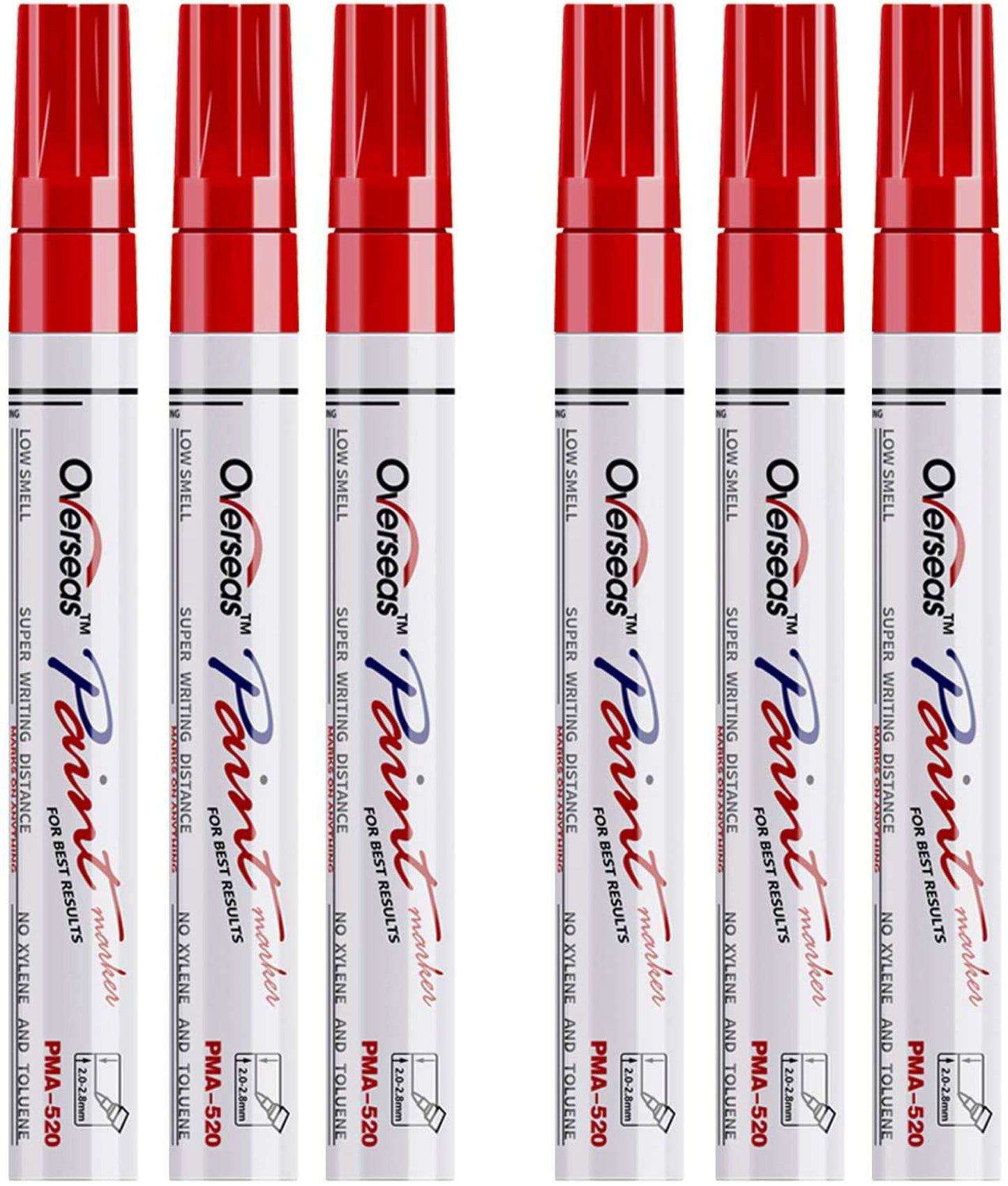 Tyre Permanent Paint Marker - Red