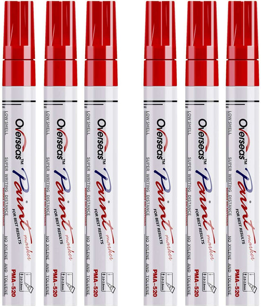 Tyre Permanent Paint Marker - Red