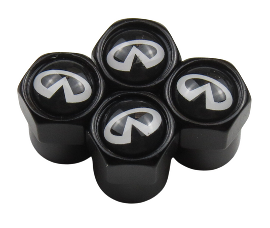 Infitnity Valve Caps - Black