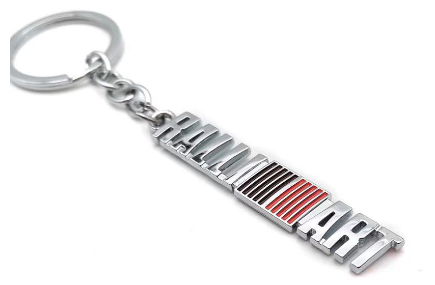 Mitsubishi Ralliart Keyring (Silver)