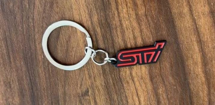 Subaru STI Keyring