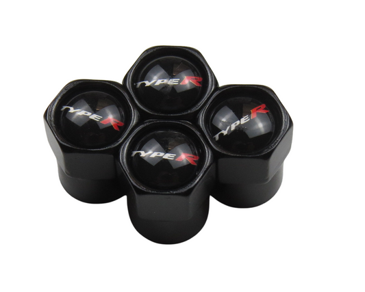 Honda Type-R Valve Caps - Black