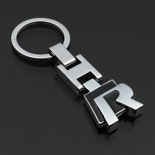 VW R Keyring (Black)