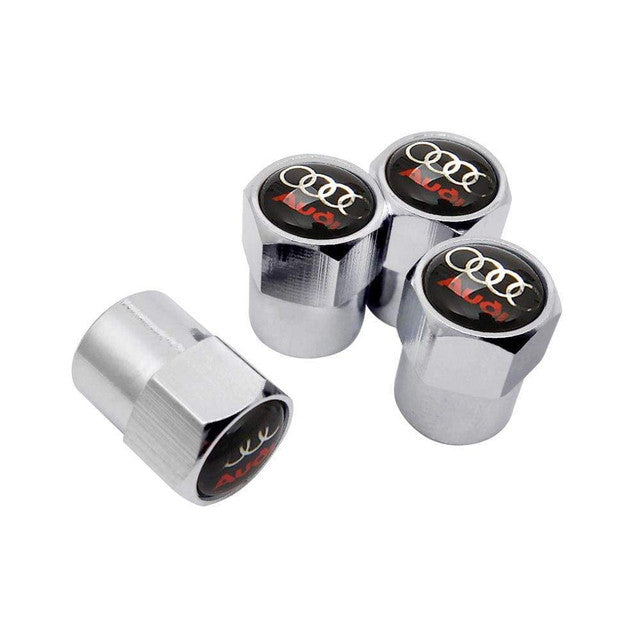 Audi Valve Caps Logo & Name