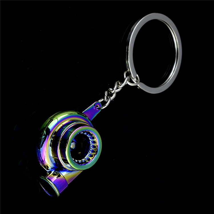 Turbo Charger Key Ring - Colourful