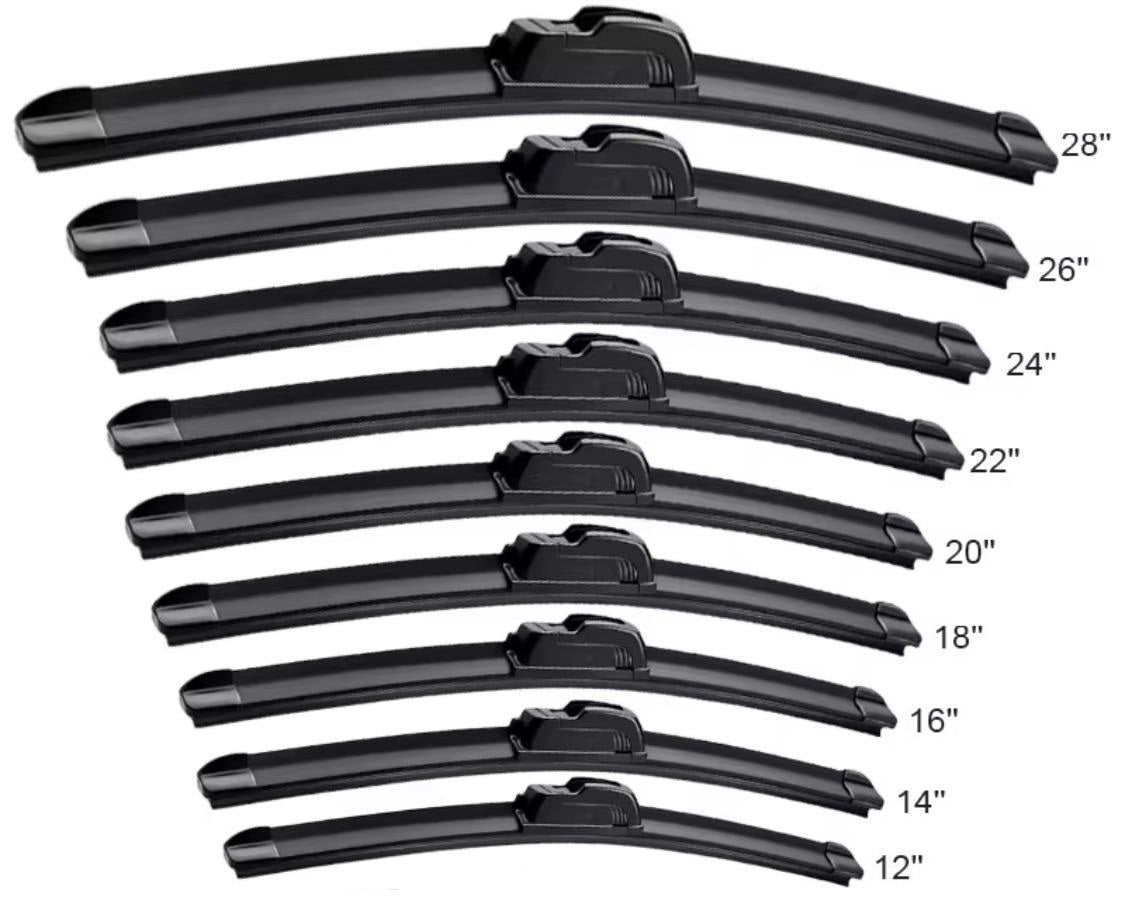 Universal Boneless Wiper Blades