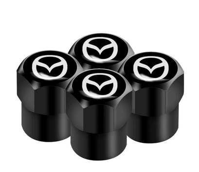 Mazda Valve Caps - Black