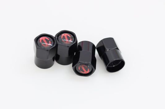 Hino Valve Caps - Black