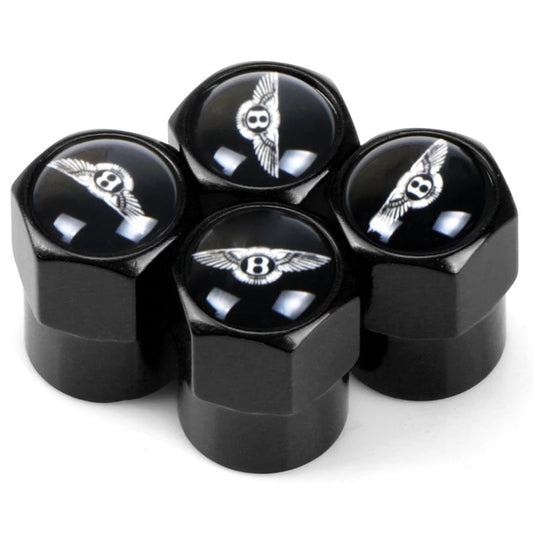 Bentley Valve Caps - Black