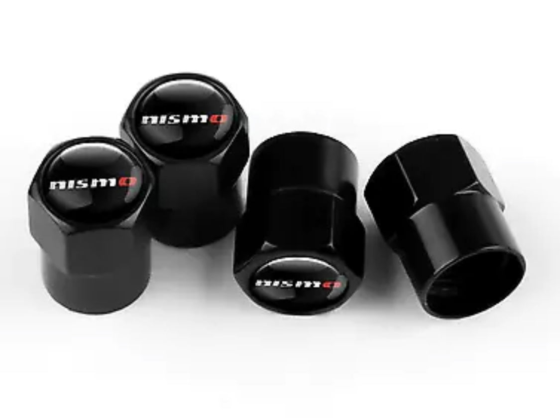 Nissan Nismo Valve Caps - Black