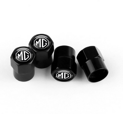 MG Valve Caps - Black