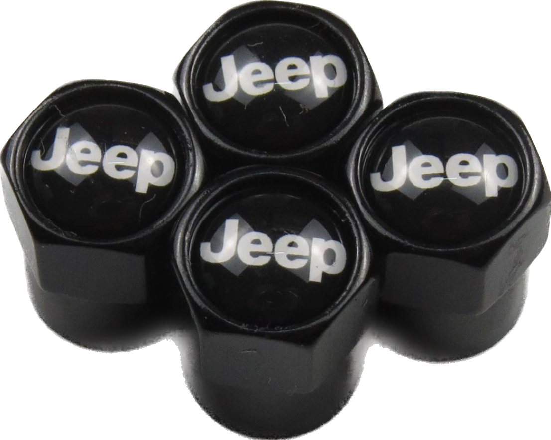 Jeep Valve Caps - Black