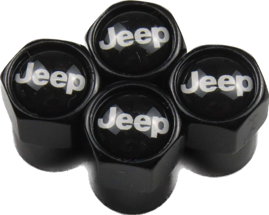 Jeep Valve Caps - Black