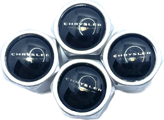 Chrysler Valve Caps - Silver