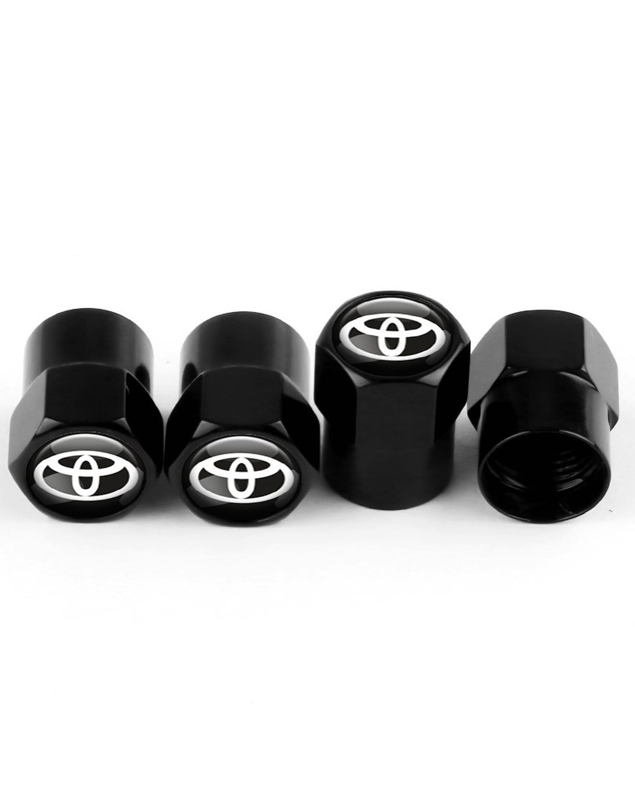 Toyota Valve Caps - Black