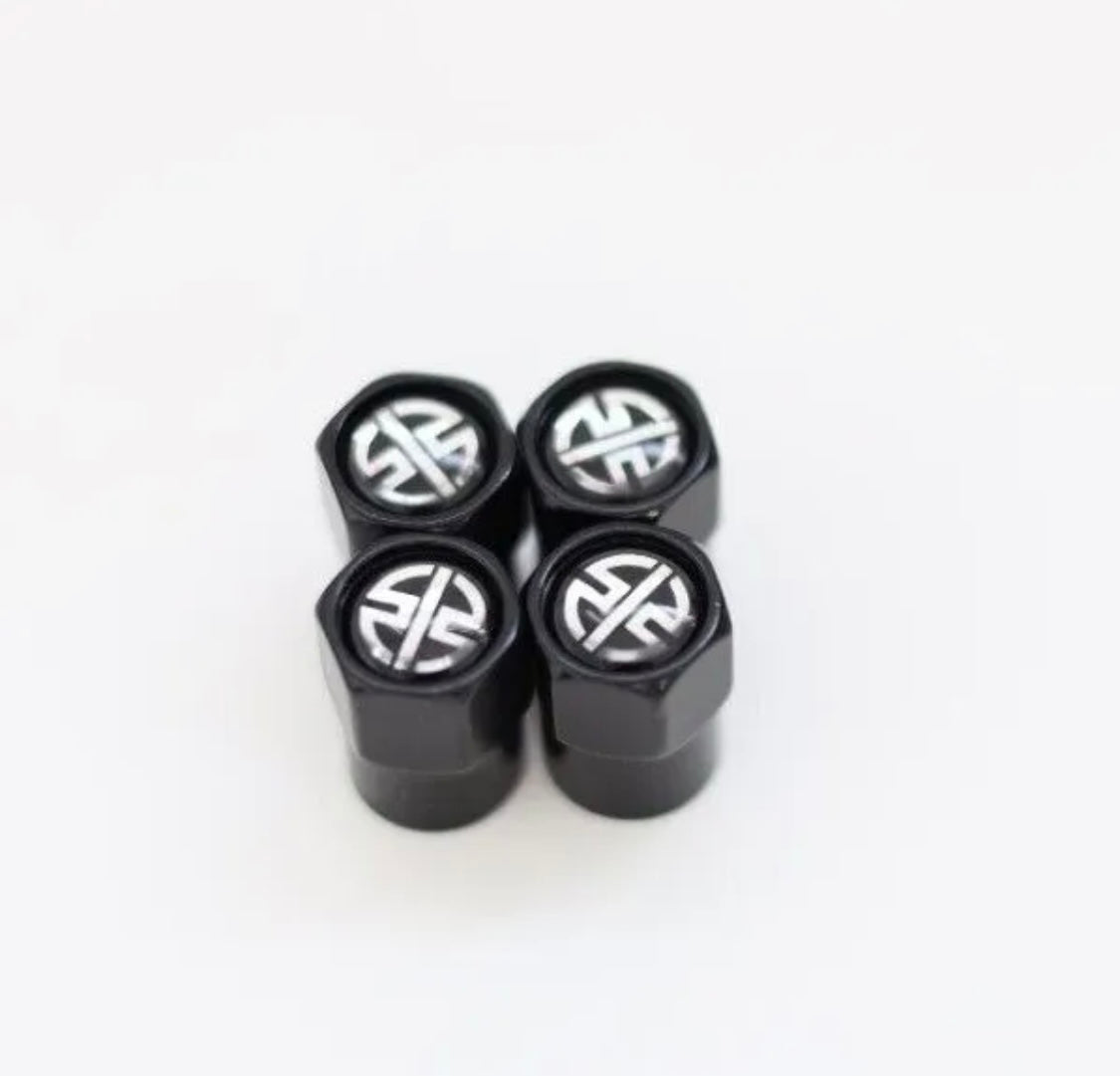 Kawasaki Valve Caps - Black